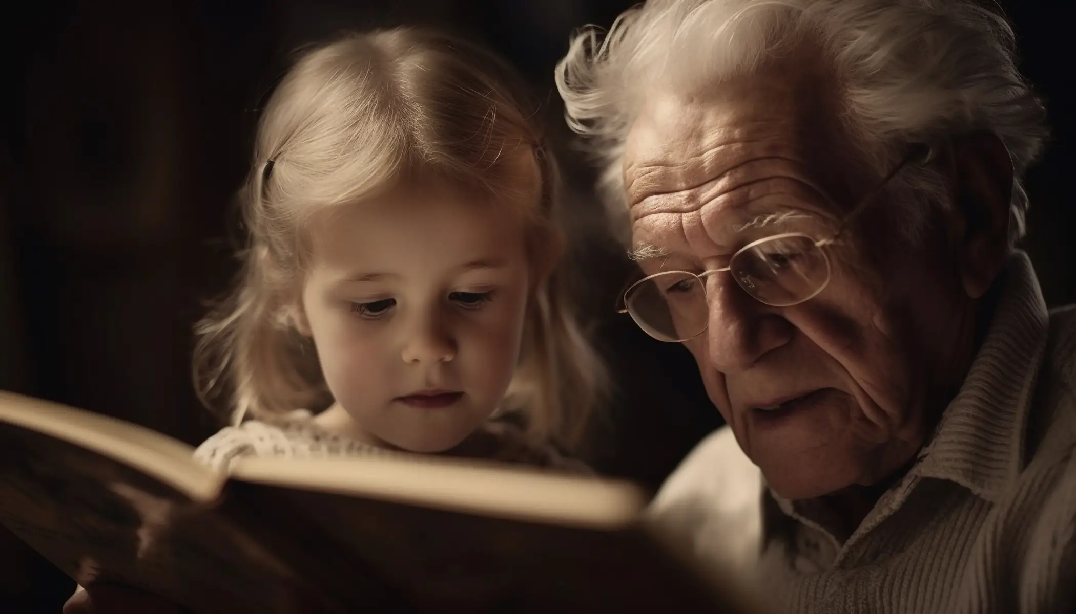 Multi generation family bonding through literature